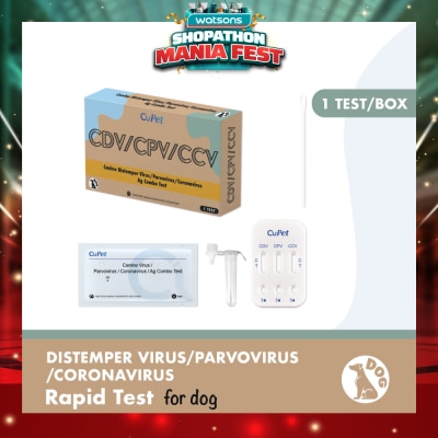 CUPETS - CDV/CPV/CCV Ag Combo Test 1s (Expiry: Apr`2027)