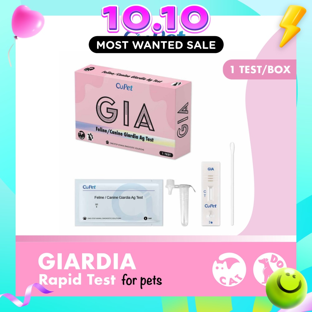 Feline Giardia (GIA) Ag Test 1s (Expiry: Apr`2027) image