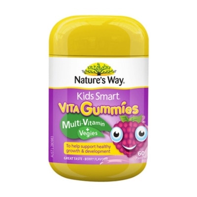 NATURES WAY Kids Smart Vita Gummies Multi-Vitamin + Vegies 60S