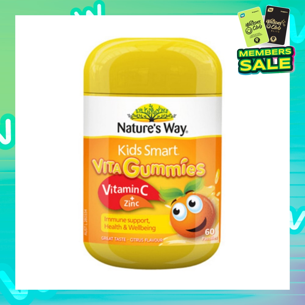 Kids Smart Vita Gummies Vitamin C + Zinc 60S