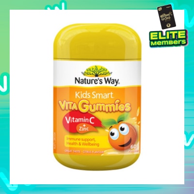 NATURES WAY Kids Smart Vita Gummies Vitamin C + Zinc 60S