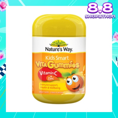 NATURES WAY Kids Smart Vita Gummies Vitamin C + Zinc 60S