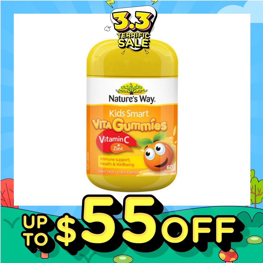 Kids Smart Vita Gummies Vitamin C + Zinc 60S