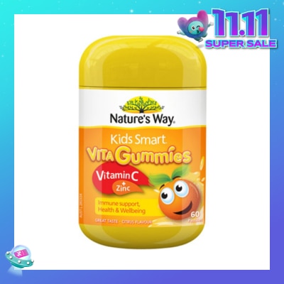 NATURES WAY Kids Smart Vita Gummies Vitamin C + Zinc 60S
