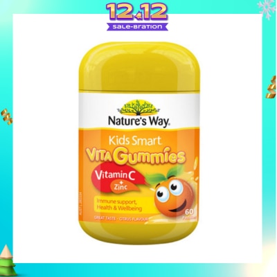 NATURES WAY Kids Smart Vita Gummies Vitamin C + Zinc 60S