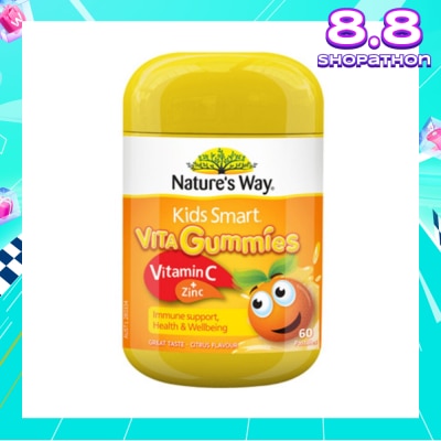 NATURES WAY Kids Smart Vita Gummies Vitamin C + Zinc 60S