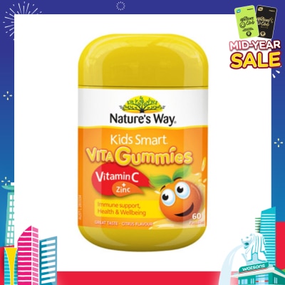 NATURES WAY Kids Smart Vita Gummies Vitamin C + Zinc 60S