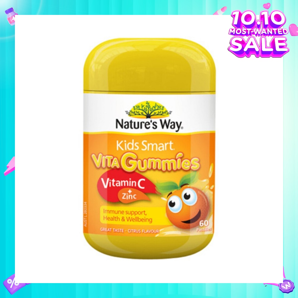 Kids Smart Vita Gummies Vitamin C + Zinc 60S