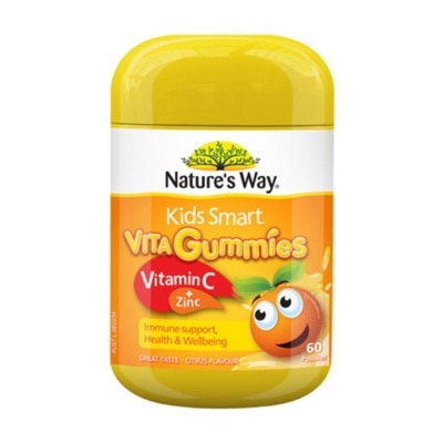 NATURES WAY Kids Smart Vita Gummies Vitamin C + Zinc 60S