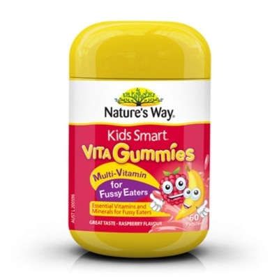 NATURES WAY Kids Smart Vita Gummies Multi-Vitamin Fussy Eaters 60S