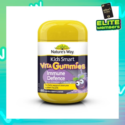 NATURES WAY Kids Smart Vita Gummies Cold Flu Immunity 60s