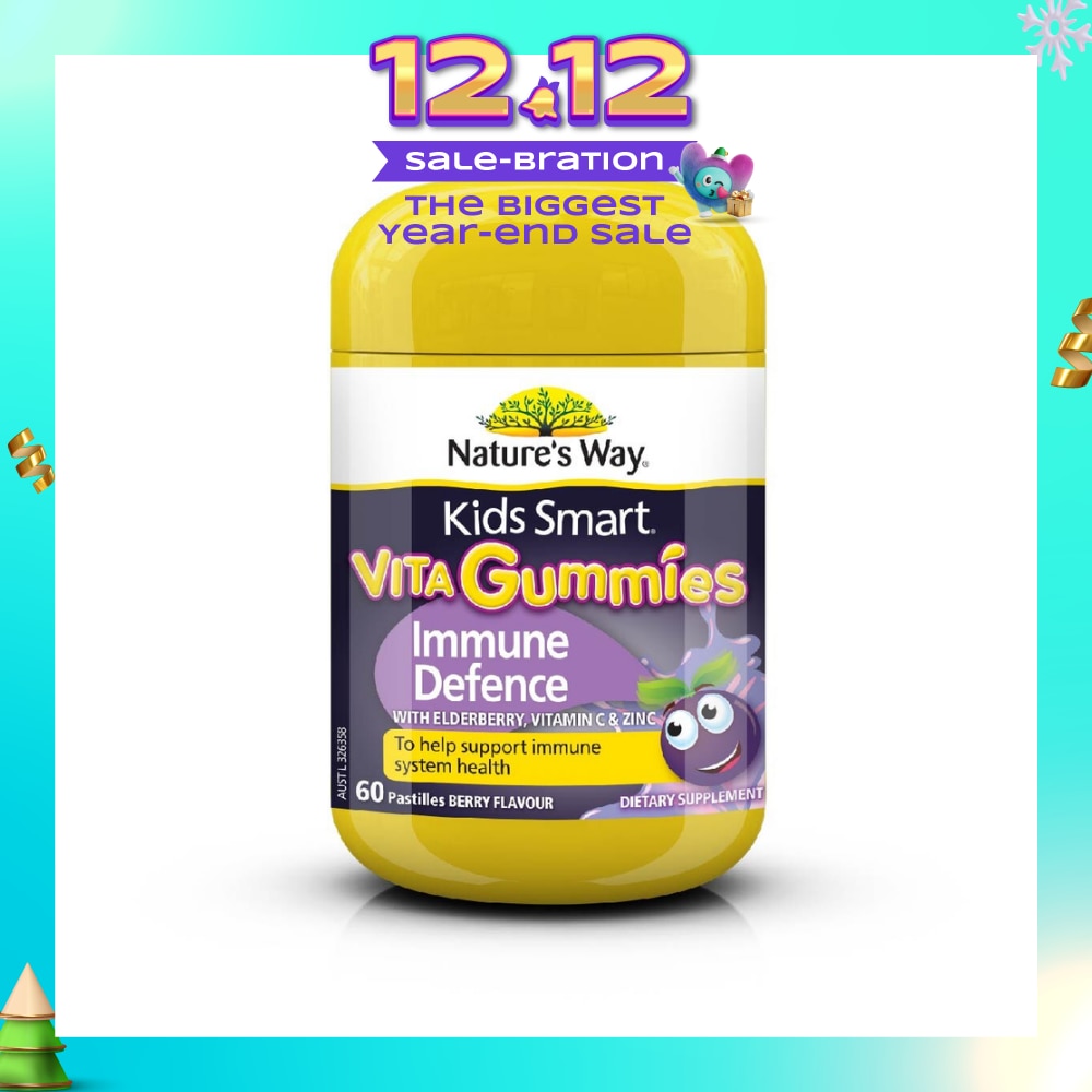 Kids Smart Vita Gummies Cold Flu Immunity 60s