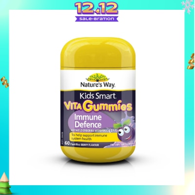 NATURES WAY Kids Smart Vita Gummies Cold Flu Immunity 60s