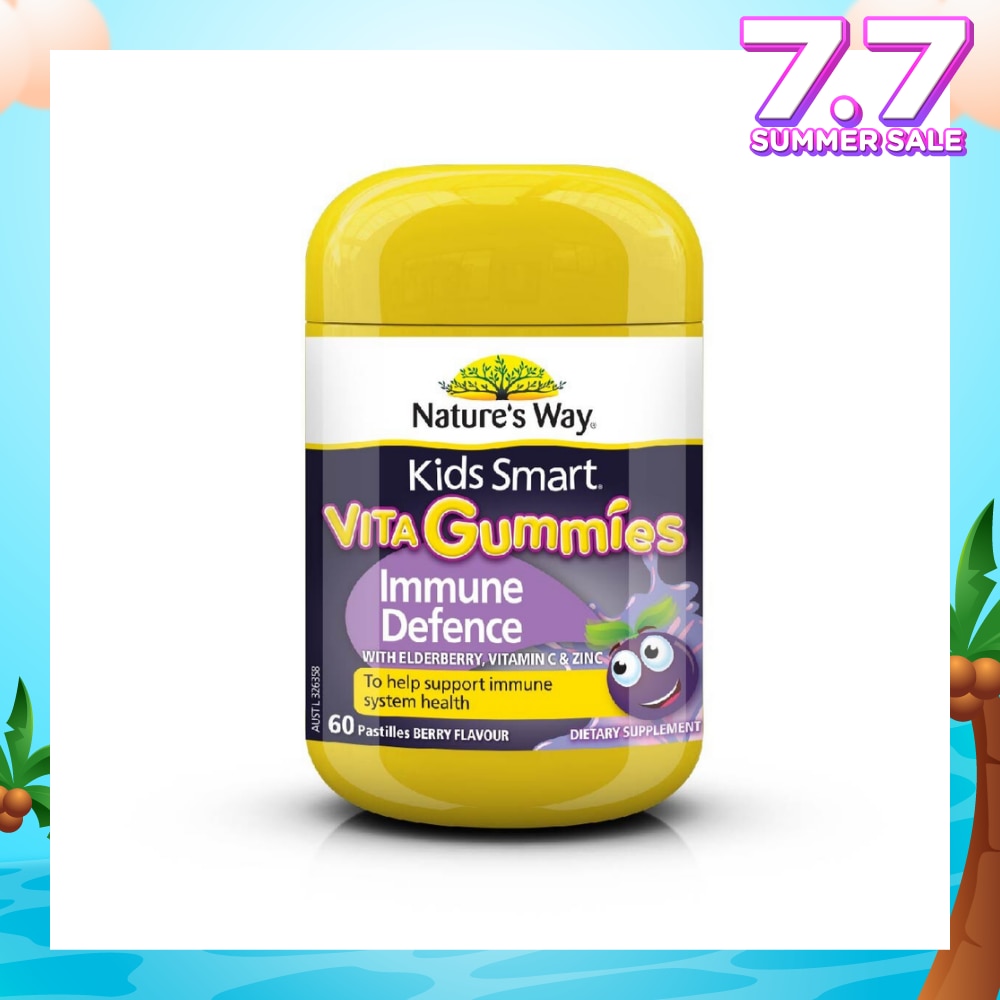 Kids Smart Vita Gummies Cold Flu Immunity 60s