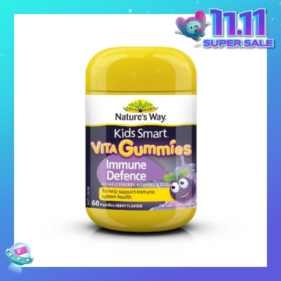 NATURES WAY Kids Smart Vita Gummies Cold Flu Immunity 60s