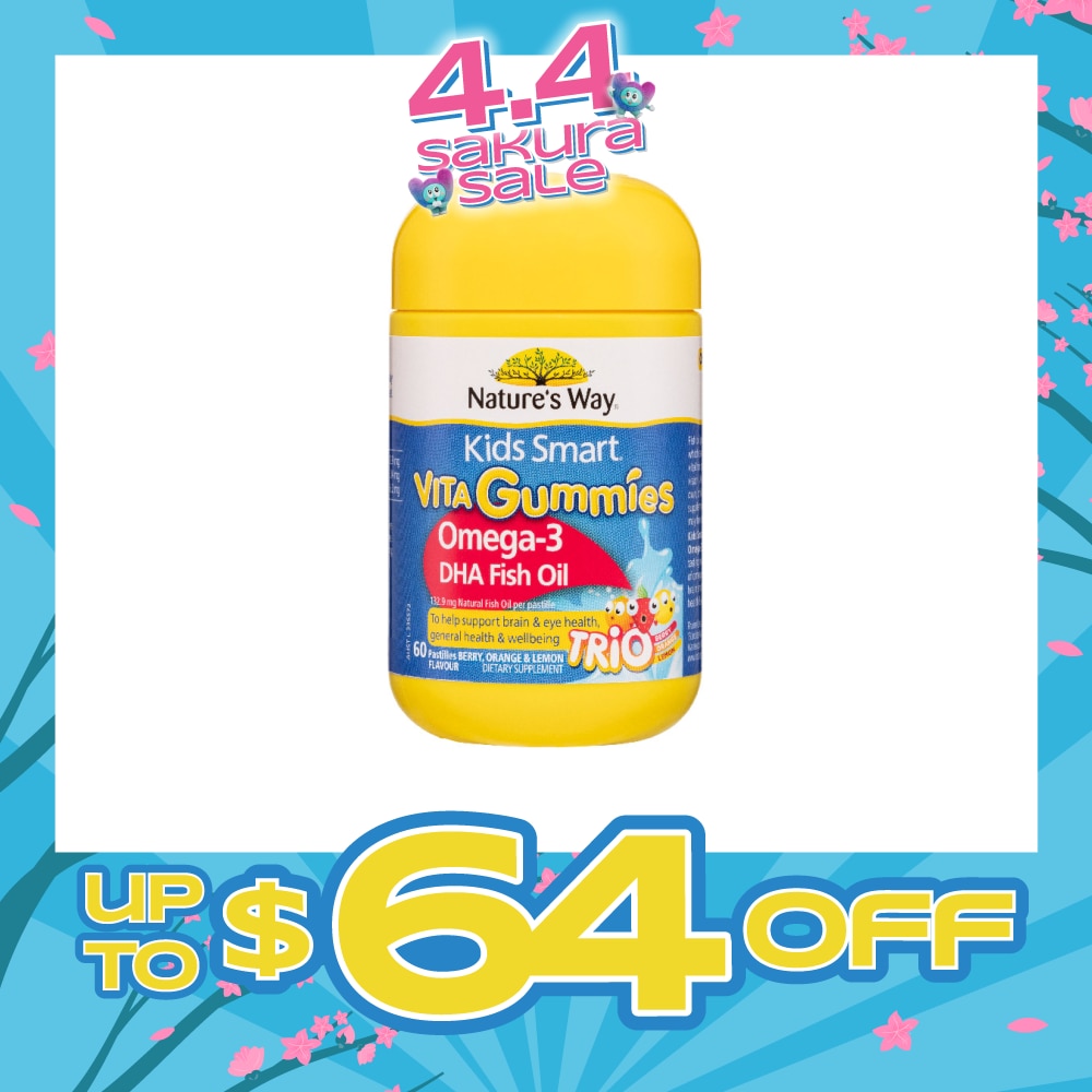 Kids Smart Vita Gummies Omega-3 Fish Oil 60S