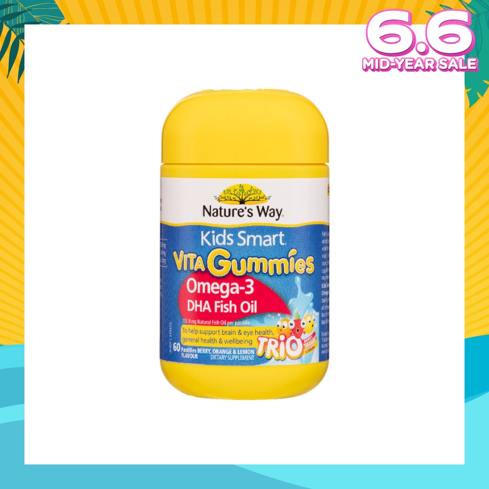 Kids Smart Vita Gummies Omega-3 Fish Oil 60S
