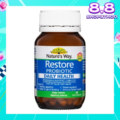 NATURES WAY Restore Probiotic Daily Health 28S