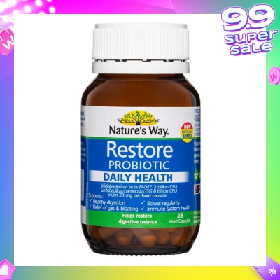 NATURES WAY Restore Probiotic Daily Health 28S