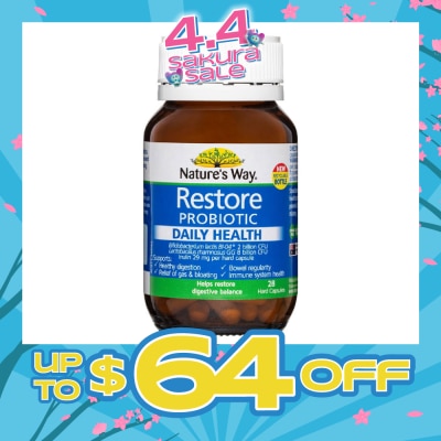 NATURES WAY - Restore Probiotic Daily Health 28S