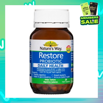NATURES WAY Restore Probiotic Daily Health 28S