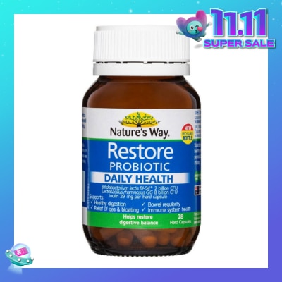 NATURES WAY Restore Probiotic Daily Health 28S