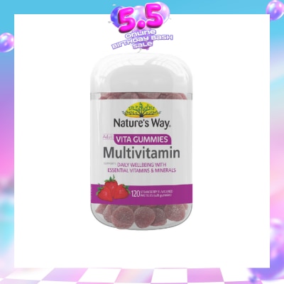 NATURES WAY - Adult Vita Gummies Multi-Vitamin 120S (Expiry: Jan`2027)