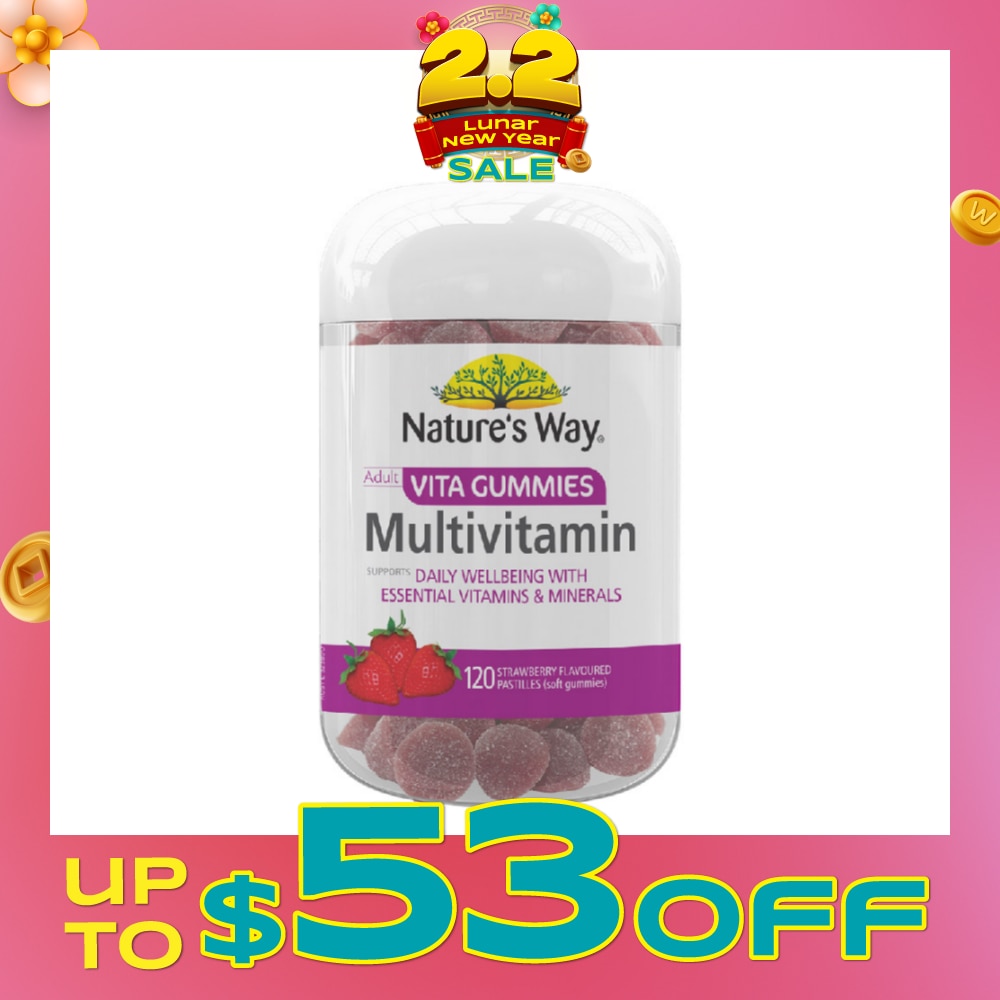 Adult Vita Gummies Multi-Vitamin 120S (Expiry: Oct`2026)