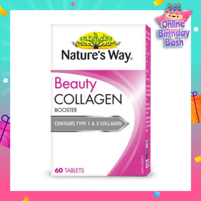 NATURES WAY Beauty Collagen Tablet 60s (Expiry: Feb`2026)