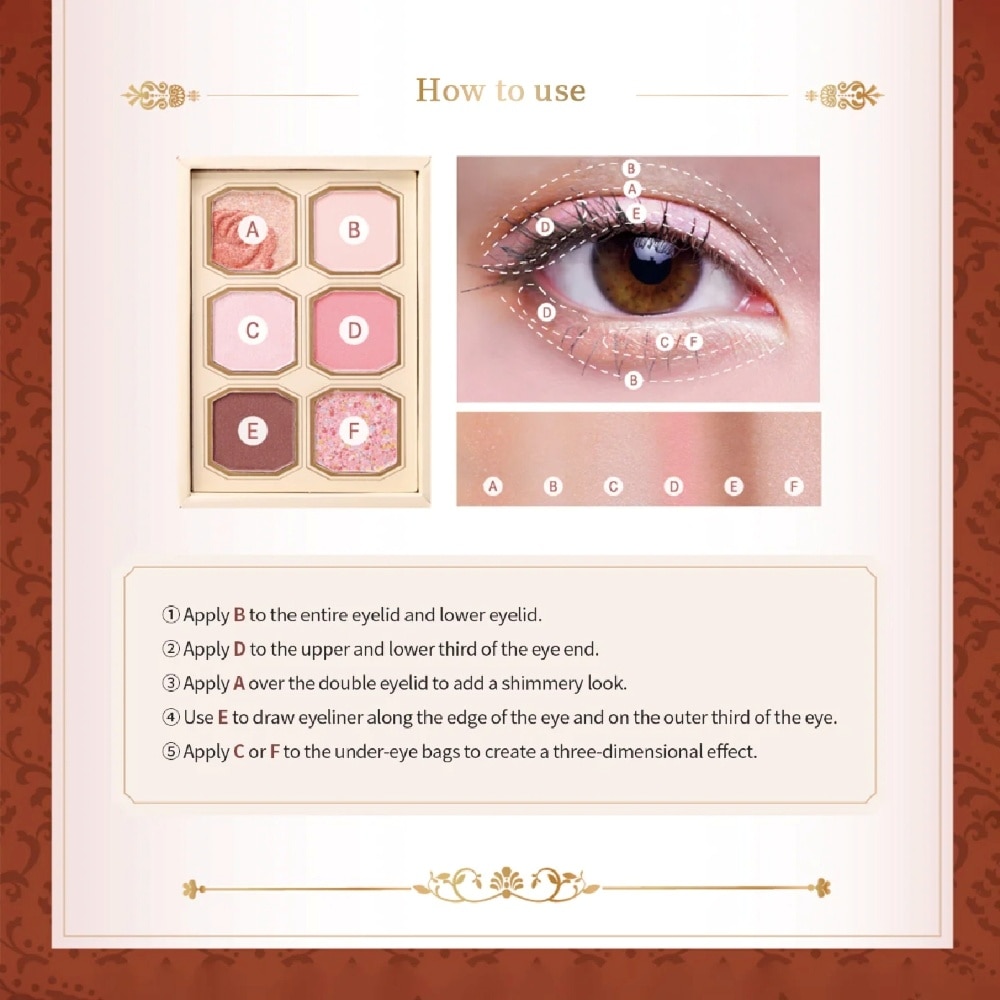 Painting Eyeshadow Palette 12 Portrait Of Jeanne Samary 1s