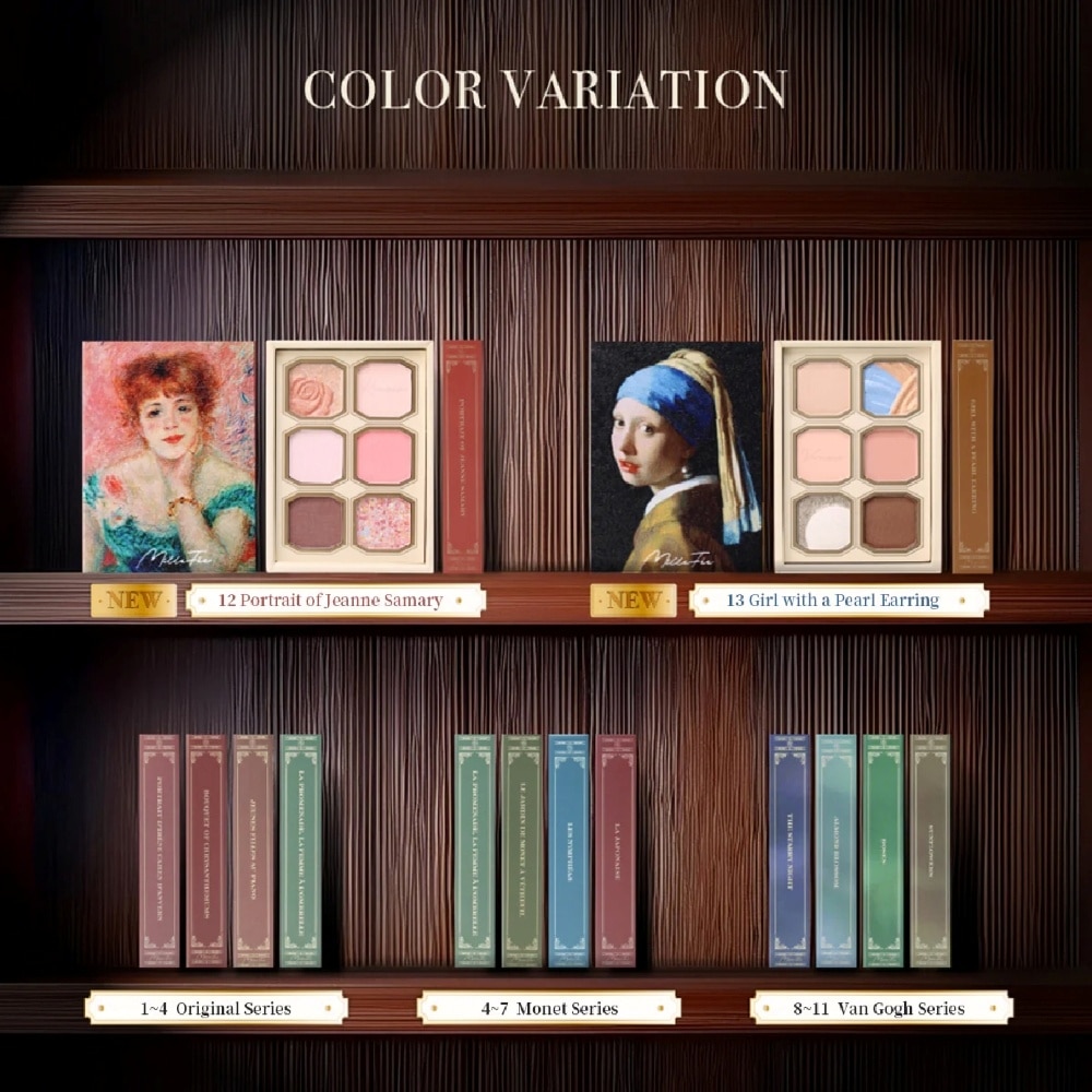 Painting Eyeshadow Palette 12 Portrait Of Jeanne Samary 1s