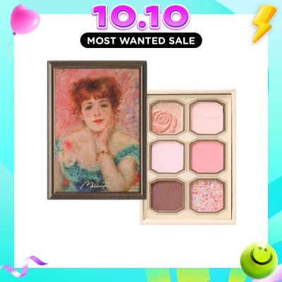 MILLEFEE Painting Eyeshadow Palette 12 Portrait Of Jeanne Samary 1s (Expiry: Jun`2027) image