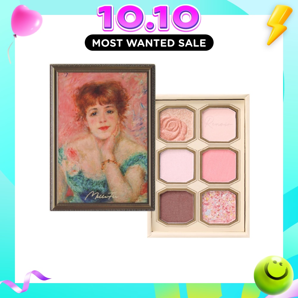 Painting Eyeshadow Palette 12 Portrait Of Jeanne Samary 1s (Expiry: Jun`2027) image