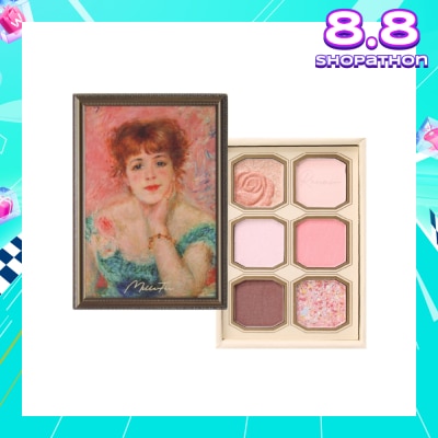 MILLEFEE Painting Eyeshadow Palette 12 Portrait Of Jeanne Samary 1s