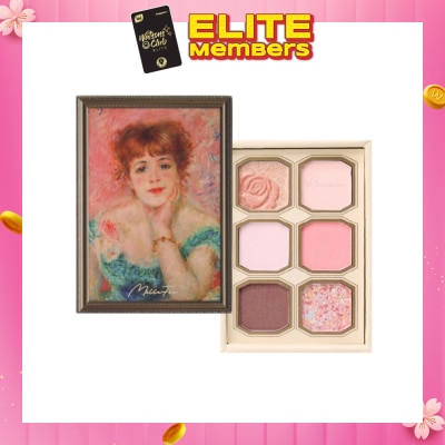 MILLEFEE Painting Eyeshadow Palette 12 Portrait Of Jeanne Samary 1s