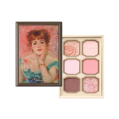 MILLEFEE Painting Eyeshadow Palette 12 Portrait Of Jeanne Samary 1s