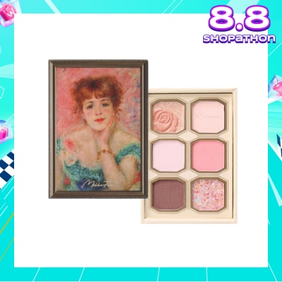 MILLEFEE Painting Eyeshadow Palette 12 Portrait Of Jeanne Samary 1s