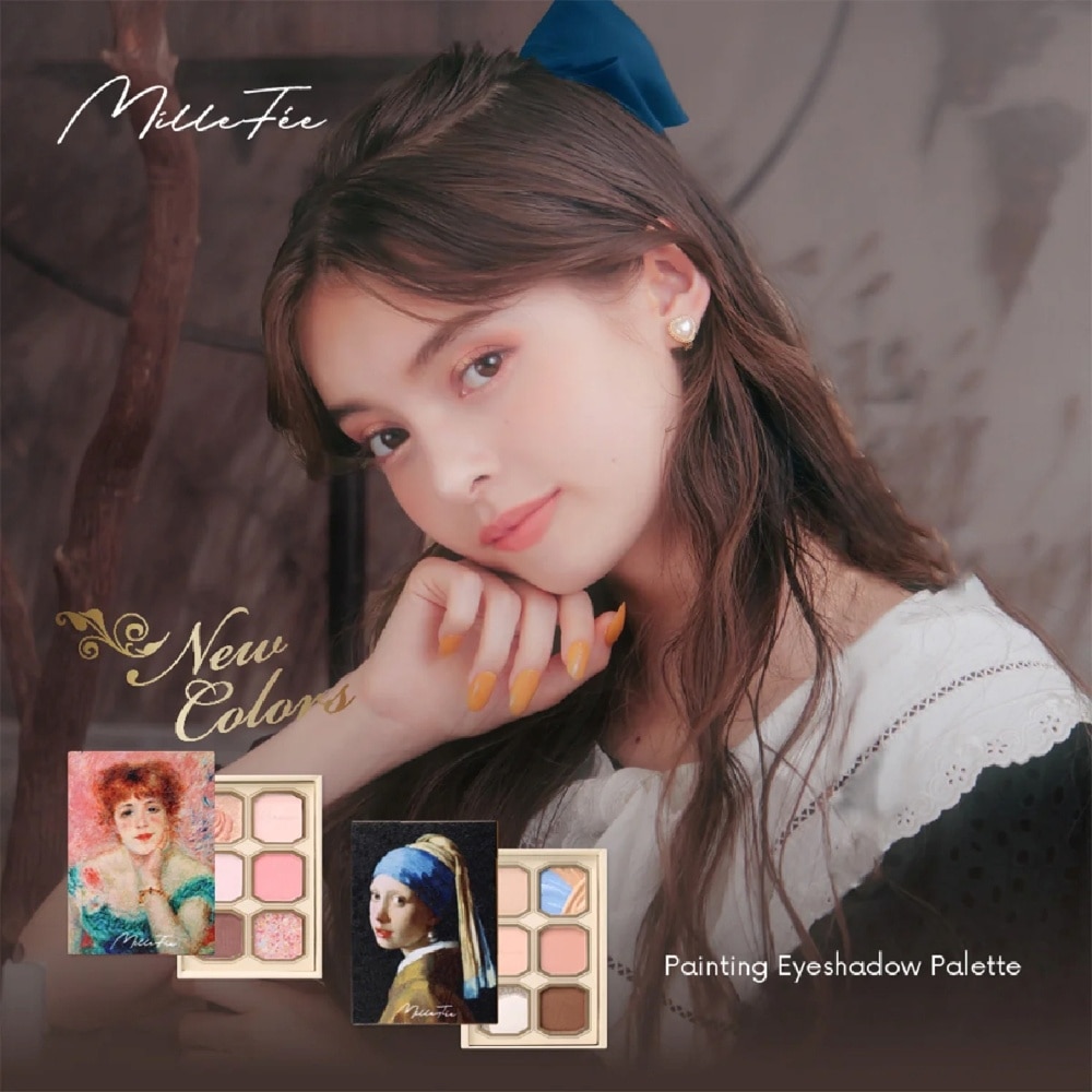 Painting Eyeshadow Palette 12 Portrait Of Jeanne Samary 1s