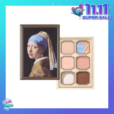 MILLEFEE Painting Eyeshadow Palette 13 Girl With A Pearl Earring 1s