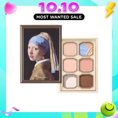 MILLEFEE Painting Eyeshadow Palette 13 Girl With A Pearl Earring 1s image
