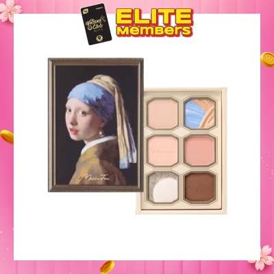 MILLEFEE Painting Eyeshadow Palette 13 Girl With A Pearl Earring 1s