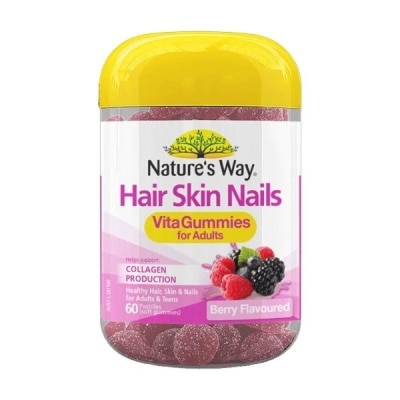 NATURES WAY Adult Vita Gummies Hair Skin Nails 60S