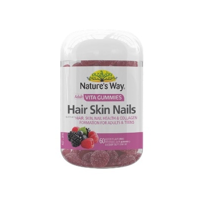 NATURES WAY Adult Vita Gummies Hair Skin Nails 60S