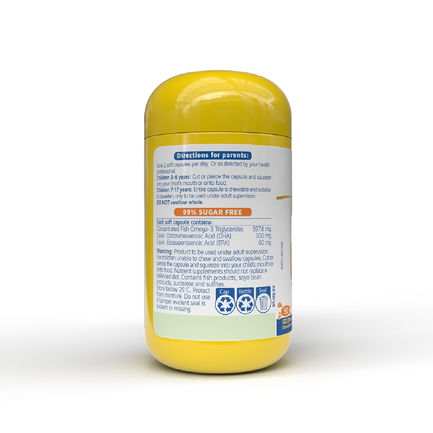 Kids Smart DHA Triple Strength Burslets 300MG 50S