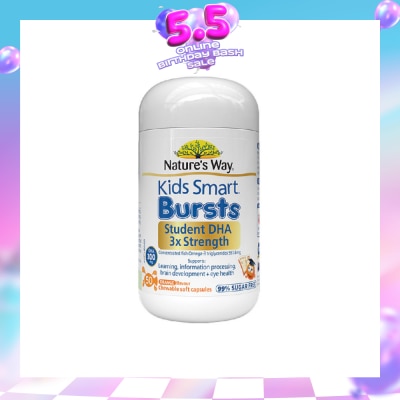 NATURES WAY - Kids Smart DHA Triple Strength Burslets 300MG 50S