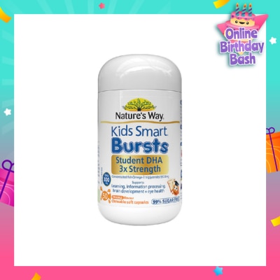 NATURES WAY Kids Smart DHA Triple Strength Burslets 300MG 50S