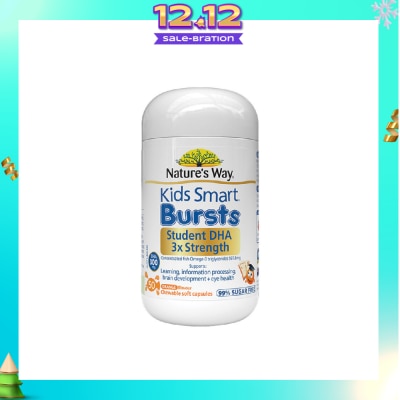 NATURES WAY Kids Smart DHA Triple Strength Burslets 300MG 50S