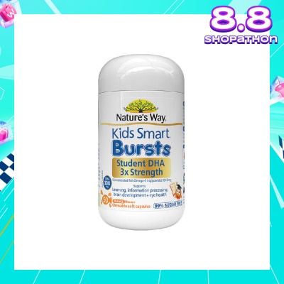 NATURES WAY Kids Smart DHA Triple Strength Burslets 300MG 50S