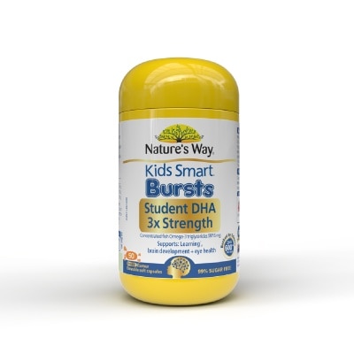NATURES WAY - Kids Smart DHA Triple Strength Burslets 300MG 50S