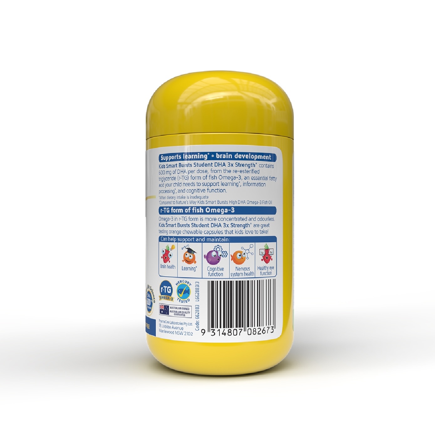 Kids Smart DHA Triple Strength Burslets 300MG 50S